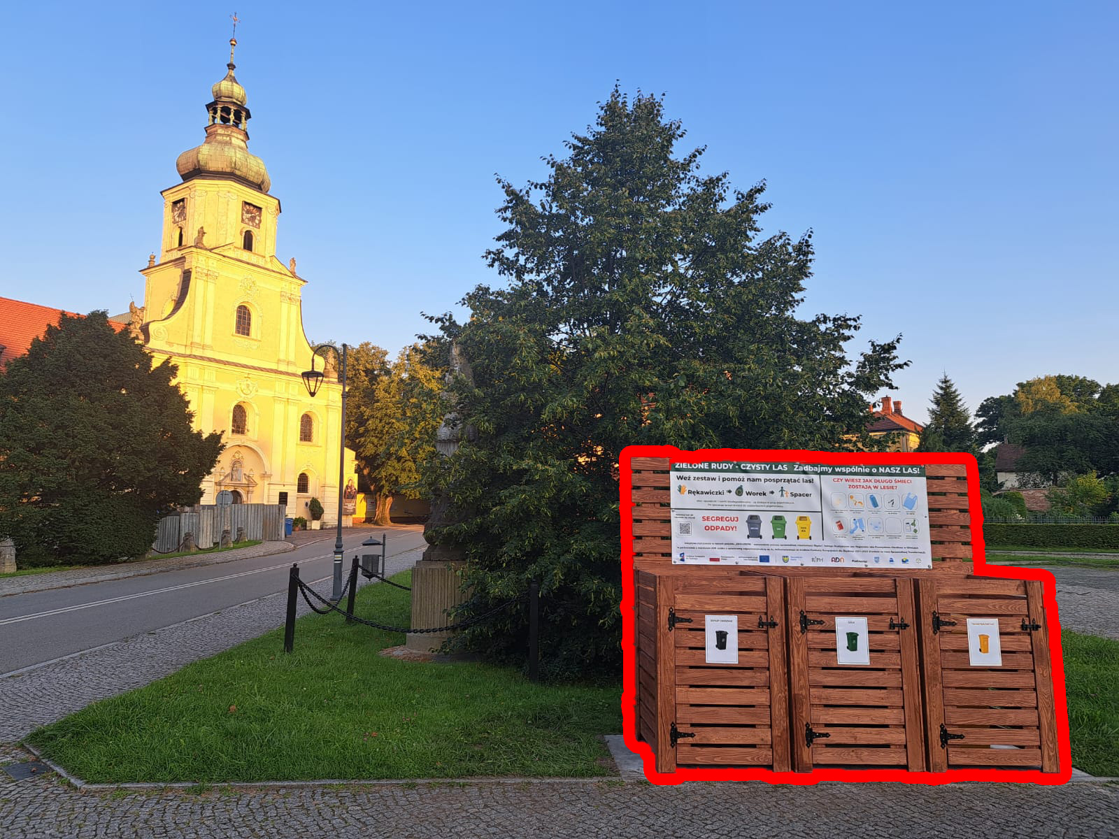 Niepożądana ingerencja w otoczenie zabytku – przypadek figury św. Jana Nepomucena w Rudach